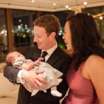 Марк Цукерберг показал жену и дочку на праздновании Нового года