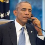Обама призывает Путина остановить бомбардировки сирийских повстанцев